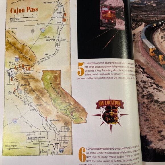 Trains Magazine Railroading Enthusiast June 1997 Vol 55  No 6 u Cajon Pass Micha - Picture 9 of 9